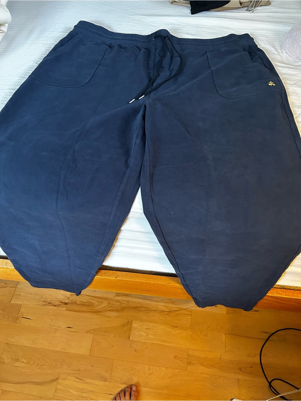 Brooks Brothers Heavy Weight Jogger Sweatpants Men’s Navy 3XLT